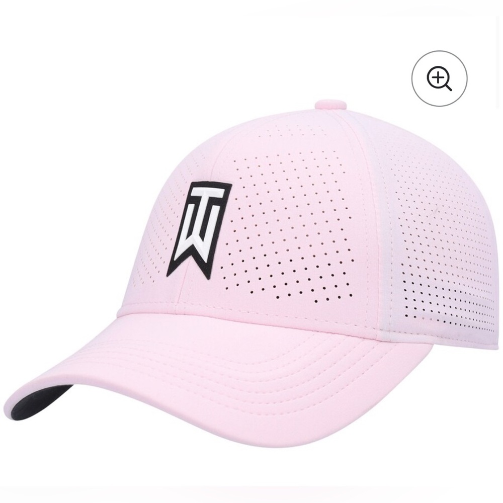 Nike Golf Pink Tiger Woods Heritage86 Pink Perforated Women's Cap L/XL